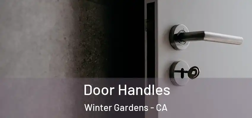  Door Handles Winter Gardens - CA