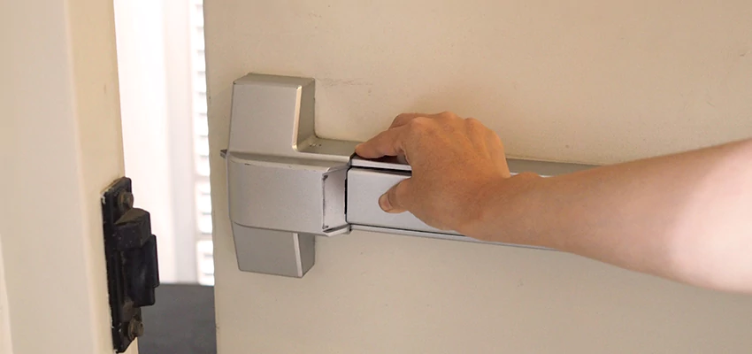 Roller Gate Panic Bar Installation in Winter Gardens, California